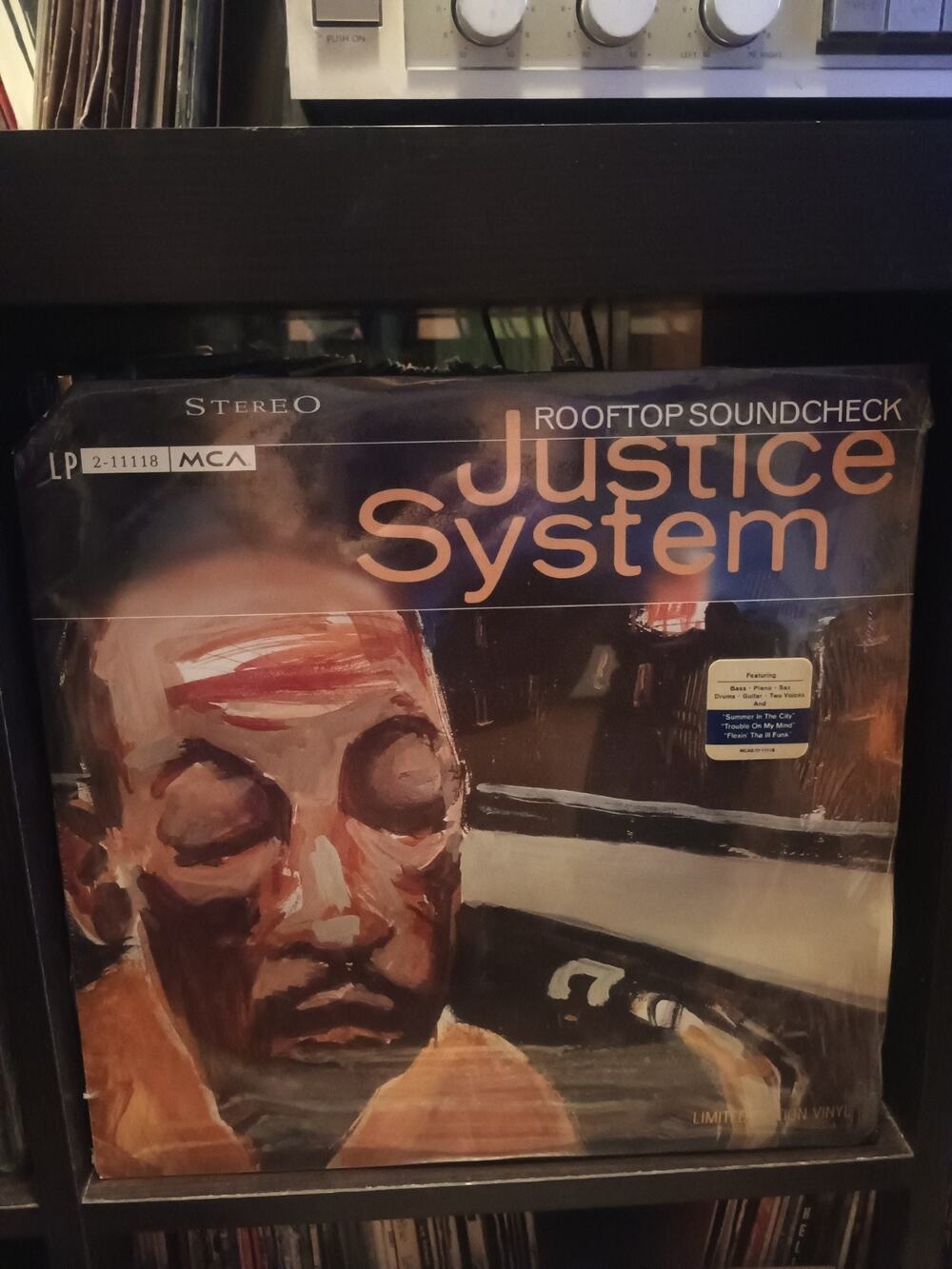 JUSTICE SYSTEM ROOFTOP SOUNDCHECK MCA 211118 2LP Sealed